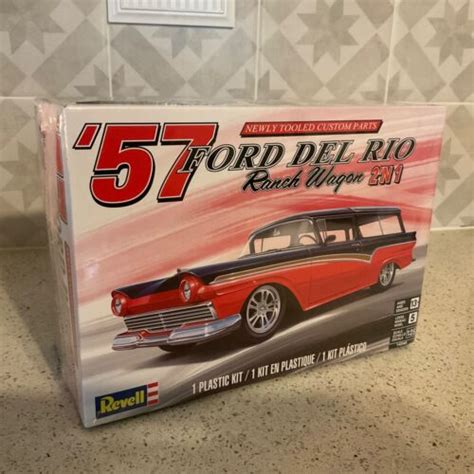 Revell 1 25 57 Ford Del Rio Ranch Wagon 2n1 Factory Sealed EBay