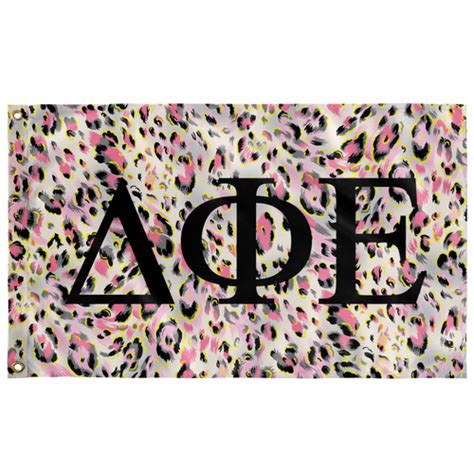 Delta Phi Epsilon Gear Sorority Flags Greek Gear Designergreek2