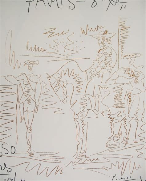 Picasso Pablo 1960 Galerie Louise Leiris Dessins 1959 60