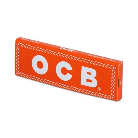 Бумага для самокруток OCB ORANGE - Табакерка на просеке