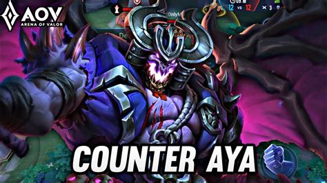 Maloch Gameplay Counter Aya Arena Of Valor Youtube