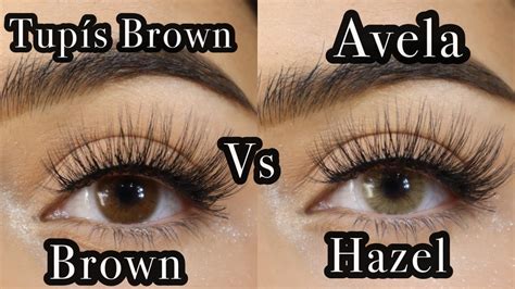 Solotica TUPÍS BROWN VS HIDROCOR AVELA The most natural brown