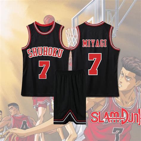 Slam Dunk Cosplay - Slam Dunk Ryota Miyagi Black Cosplay Costume | Slam ...