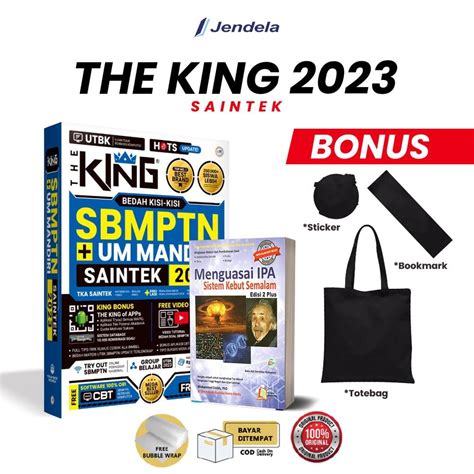 Jual Buku The King Bedah Kisi Kisi Sbmptn Saintek Um Mandiri Tps