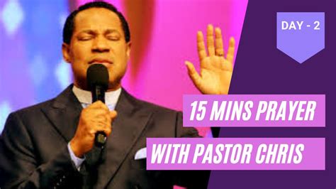 Mins Prayer With Pastor Chris Oyakhilome Day Praying In Tongues