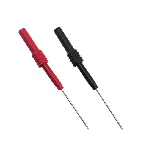 Soft Pvc Insulation Piercing Needle Non Destructive Multimeter Test Probes Needles Flexible Test