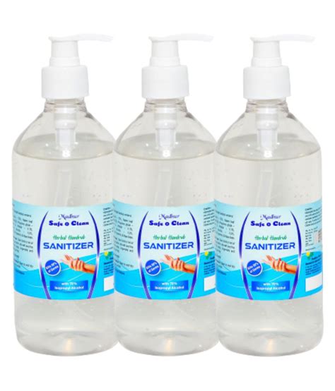 Safe O Clean Hand Sanitizer 500 ML Pack Of 1 Buy Safe O Clean Hand