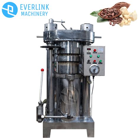 Hydraulic Cocoa Butter Press Machine Highest Extraction Rate