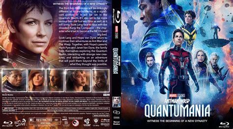 Ant Man And The Wasp Quantumania 2023 1 Blu Ray And 1 DVD Cover