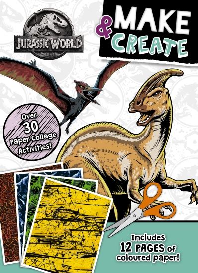 The Store Jurassic World Make And Create Universal Book The Store