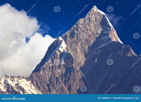 Mount Machhapuchhre, Nepal Royalty-Free Stock Photography ...