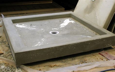 How To Make A Concrete Shower Base House To Home