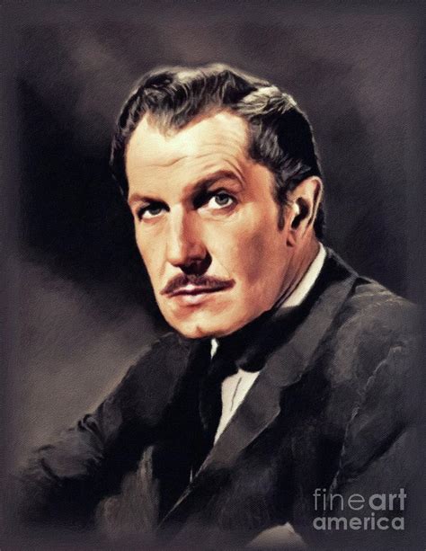 Vincent Price Hollywood Legend Painting By Esoterica Art Agency Pixels