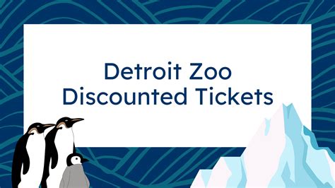 Detroit Zoo Tickets - The Library Network