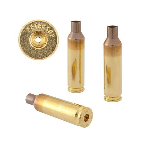 Peterson Match Brass Cartridge Cases 375 Enabler Box Of 50