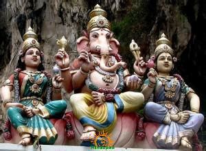 Lord Ganesha, his two wives - Riddhi & Siddhi | HinduPad