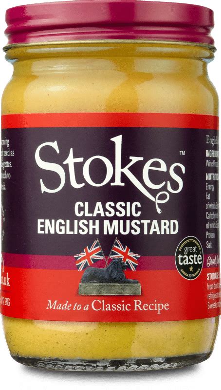 Classic English Mustard Stokes Sauces