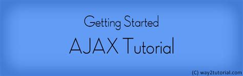 AJAX Tutorial