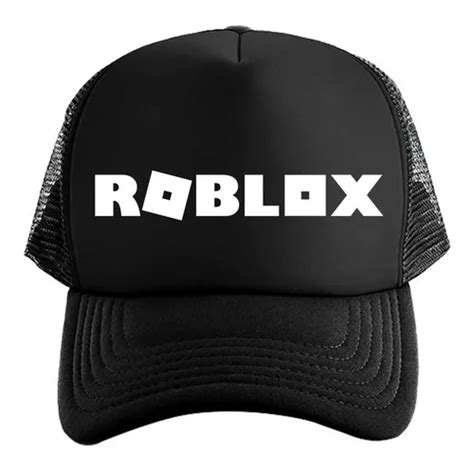 Gorra Black Trucker Roblox Gamer Meses sin interés