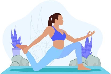 Premium Yoga Illustration Pack From People Illustrations