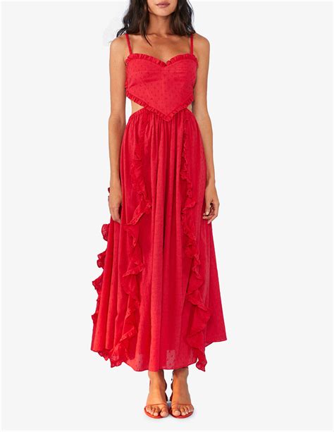 Shop Farm Rio Heart Maxi Dress On Rinascente