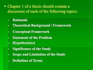 Parts of Chapter 1 in Research Paper or Thesis.pptx