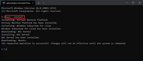 how to install ubuntu for windows 10