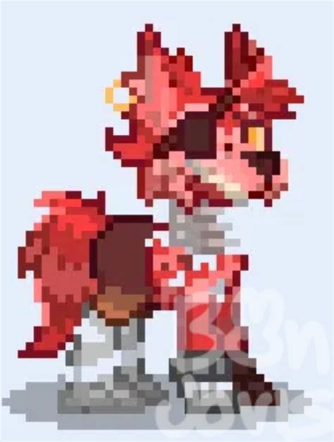 ╰⊱🍡 ⌇꒰ Idea Skin Foxy Fnaf Pony Town ୨୧ Anime Fnaf Anime Chibi Pony