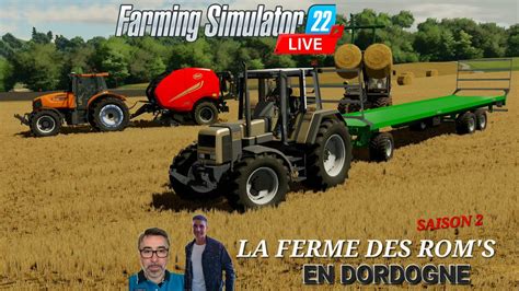 LIVE LA FERME DES ROM S SAISON 2 DANS NOS RAMASSAGES DE PAILLE