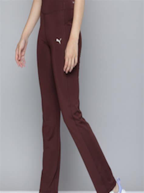 Buy Puma Women Maroon Drycell Straight Leg Track Pants Track Pants