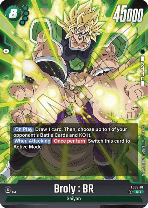 Destructive Strength - Starter Deck 3: Broly - Dragon Ball Super ...