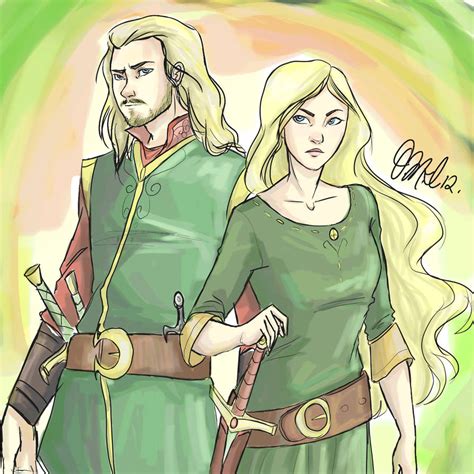 Eomer and Eowyn by Rivaldiart on DeviantArt