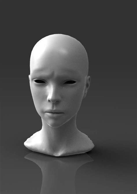 Detailed Head 5 3d Model 3d Printable Cgtrader