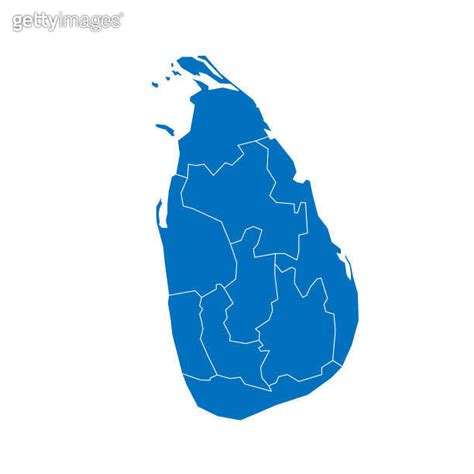 Sri Lanka political map of administrative divisions 이미지 1464845669