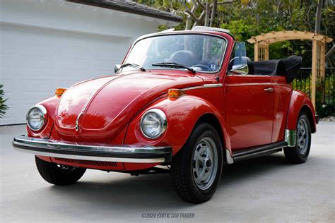 1979 Volkswagen Beetle Convertible Karmann For Sale Exotic Car Trader