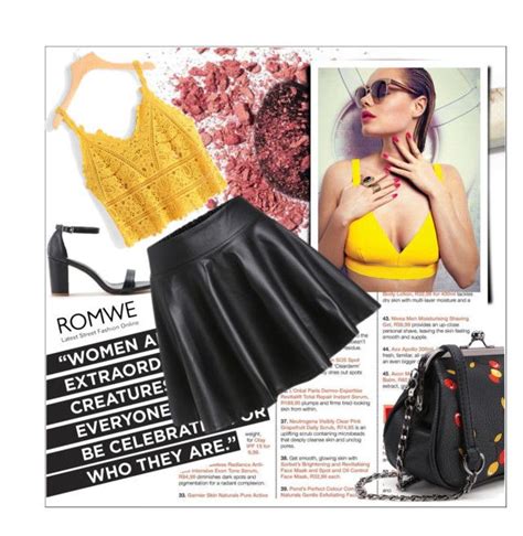 Romwe By Emina Liked On Polyvore Featuring Romwe Woman And