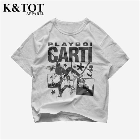 Jual KNTOT KAOS BAJU PLAYBOI CARTI RAP TEE TSHIRT OVERSIZE VINTAGE