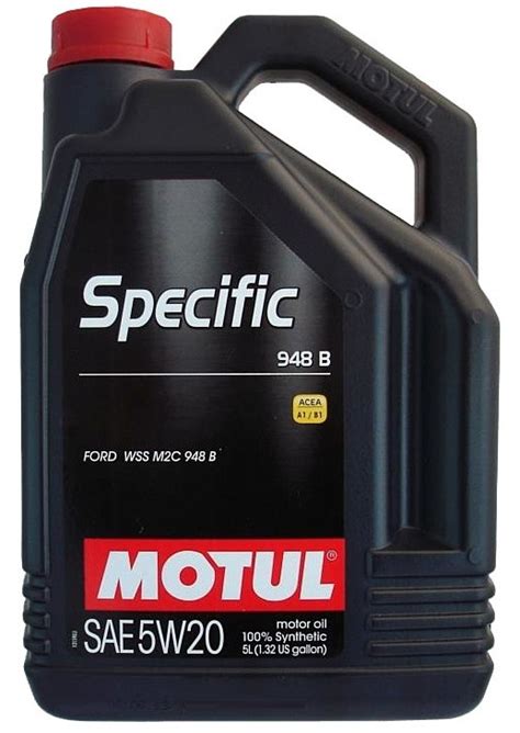 Купить масло motul specific 948b 5w20 для ford, цена в Москве
