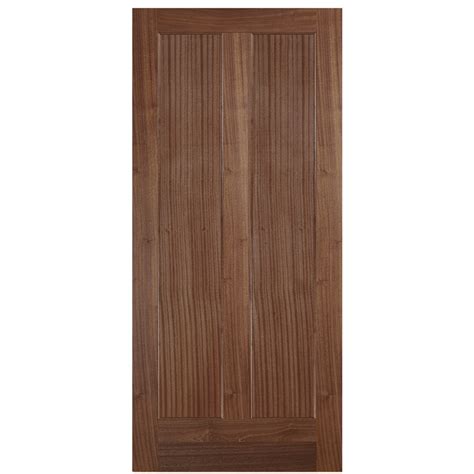 SIMPSON Brown Solid Core Wood Slab Door (Common: 36-in x 80-in; Actual ...