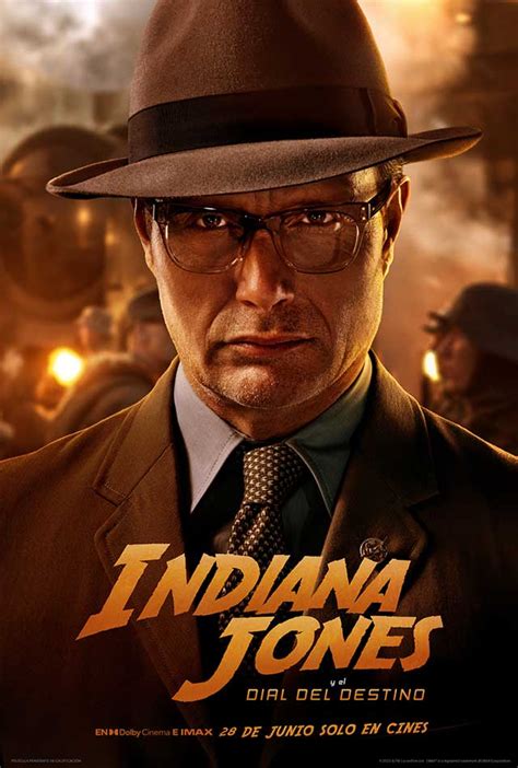 Indiana Jones Y El Dial Del Destino Cartel De La Pel Cula De Mads