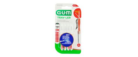 Sunstar Gum Trav Ler Szczoteczki do przestrzeni międzyzębowych 0 8 mm