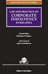 Law And Practice Of Corporate Insolvency In Malaysia Marsden Law Book