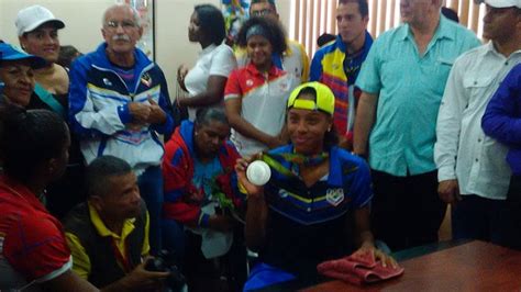 Yulimar Rojas Medallista Ol Mpica Lleg Al Estado Anzo Tegui