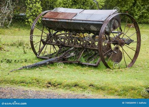 Old Agriculture Machinerie Stock Image Image Of Country 74458499