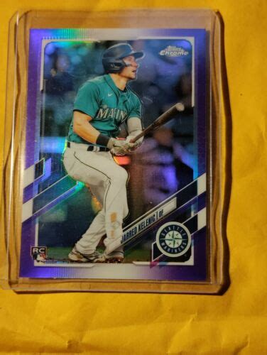 2021 Topps Update Chrome JARED KELENIC Rookie Purple USC20 Seattle