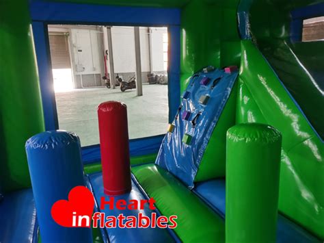 Monsters Inc Bouncy Slide 18ft X 15ft X 12 5ft Heart Inflatables Factory