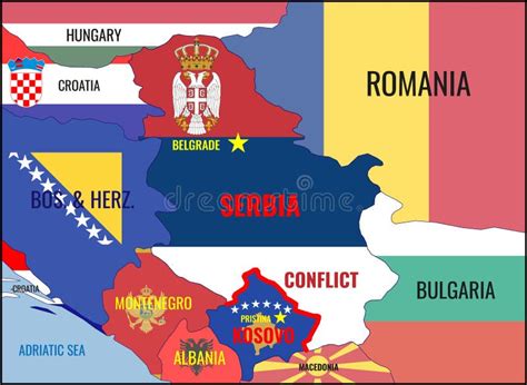 Understanding The Complexities Of The Kosovo And Serbia Map: A ...