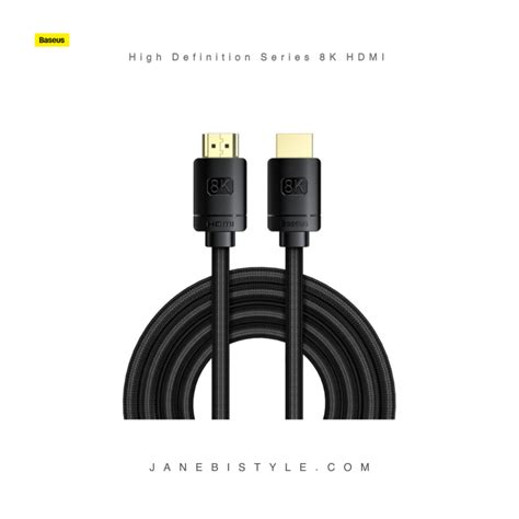 Baseus High Definition Series 8K HDMI 2.1 Cable 3m CAKGQ-L01