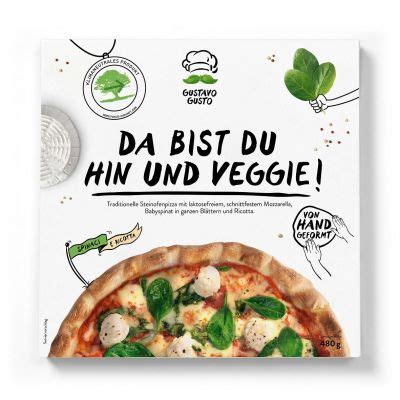 Gustavo Gusto Erweitert Sortiment Neue Vegetarische Tiefk Hlpizza Im