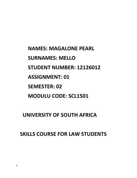 Assignment 01 Second Semester 02 2022 Names Magalone Pearl Surnames